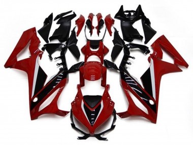 Carenagens Moto Honda CBR650R 2019-2020 - Vermelho Branco Preto Brilhante