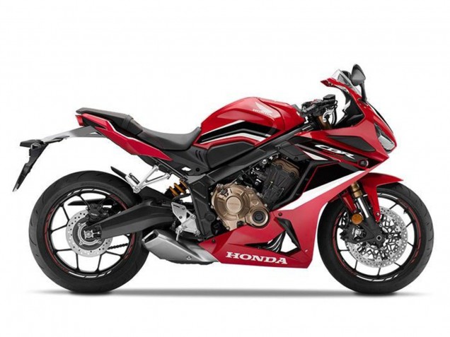 Carenagens Moto Honda CBR650R 2021-2023 - Vermelho Branco Preto
