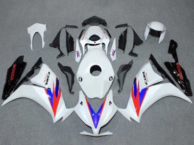 Carenagens Moto Honda CBR1000RR 2012-2016 - Branco Vermelho Azul Preto Brilhante HRC