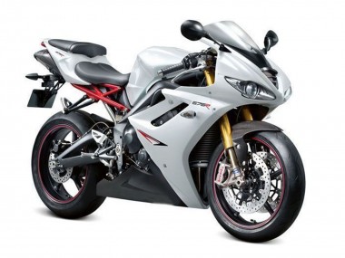 Carenagens Moto Triumph Daytona 675 Triple 2009-2012 - Branco Pérola Preto