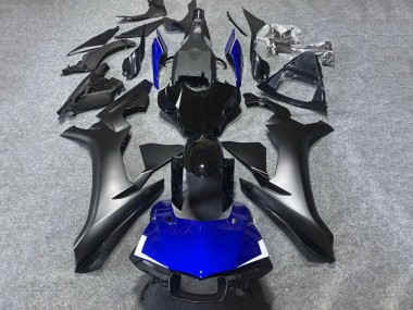 Carenagens Moto Yamaha YZF 1000 R1 2020-2025 - Preto Brilhante Preto Fosco Azul