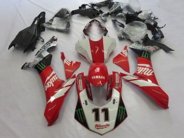 Carenagens Moto Yamaha YZF 1000 R1 2020-2025 - Branco Vermelho Preto Verde Monstro Milwaukee