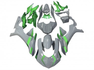 Carenagens Moto Yamaha YZF 1000 R1 2020-2025 - Nardo Cinzento Verde