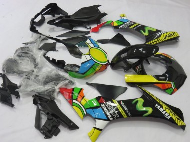 Carenagens Moto Yamaha YZF 1000 R1 2020-2025 - Branco Azul Verde Amarelo Vermelho Preto Roda das Cores MoviStar