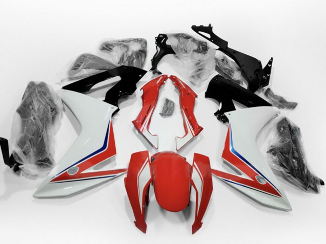 Carenagens Moto Honda CBR650F 2014-2016 - Branco Azul Vermelho