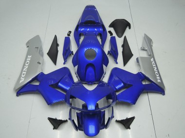 Carenagem Moto Honda CBR600RR 2003-2004 - Prata Azul