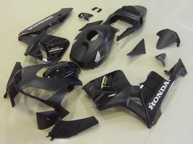 Kits Carenagem Moto Honda CBR600RR 2003-2004 - Preto Brilhante Preto Fosco