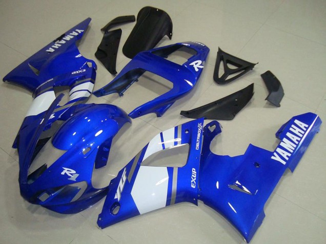 Carenagens Moto Yamaha YZF R1 2000-2001 - Azul Branco