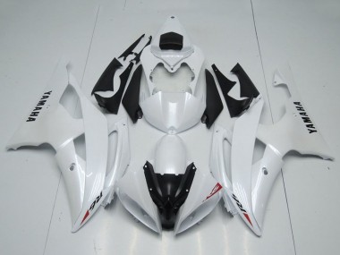 Carenagens Moto Yamaha YZF R6 2008-2016 - Branco Brilhante