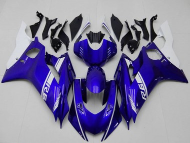 Carenagens Moto Yamaha YZF R6 2017-2023 - Branco Azul