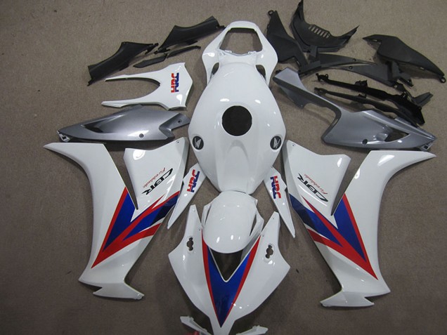 Carenagens Moto Honda CBR1000RR 2012-2016 - Branco Azul Vermelho Prata HRC