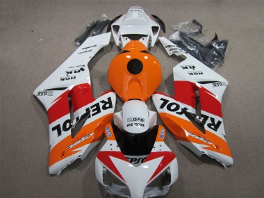 Carenagens Moto Honda CBR1000RR 2004-2005 - Branco Laranja Vermelho Preto Repsol