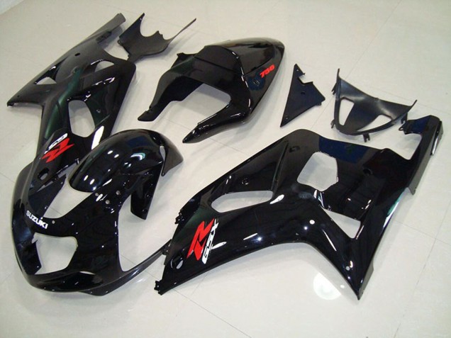 Carenagens Moto Suzuki GSXR 750 2001-2003 - Preto Brilhante
