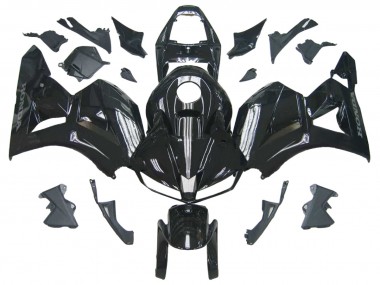 Kits Carenagem Moto Honda CBR600RR 2013-2023 - Preto Brilhante