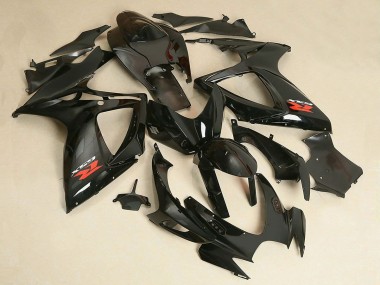 Carenagem Moto Suzuki GSXR 600/750 2006-2007 - Preto Brilhante