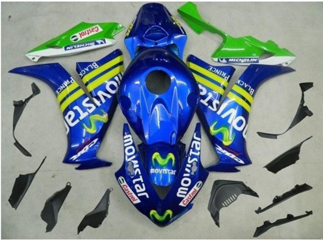 Movistar Carenagem Moto CBR 1000RR 12-16 Movistar Carenagem Moto CBR 1000RR 12-16