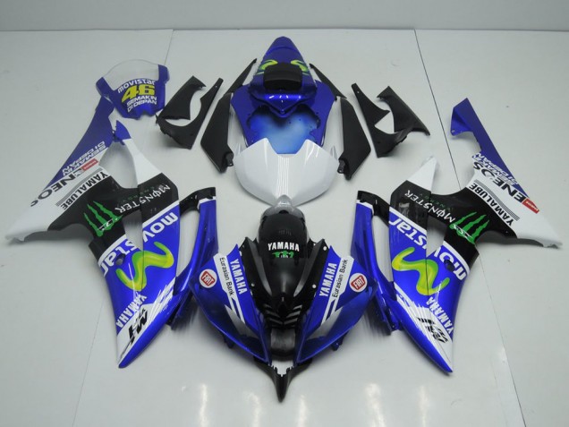 Novo Movistar Abs Motocicleta Plásticos R6 08-16