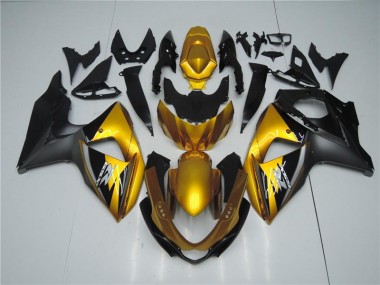 Ouroen Preto Carenagem Moto GSXR 1000 K9 09-16