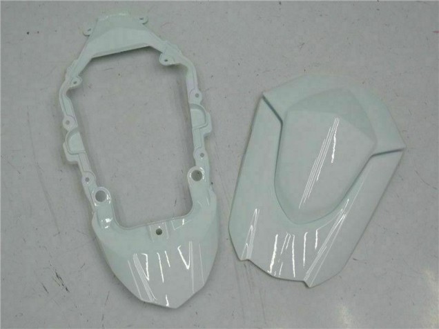 Prata Branco Carenagem Moto GSXR 1000 K9 09-16 Prata Branco Carenagem Moto GSXR 1000 K9 09-16