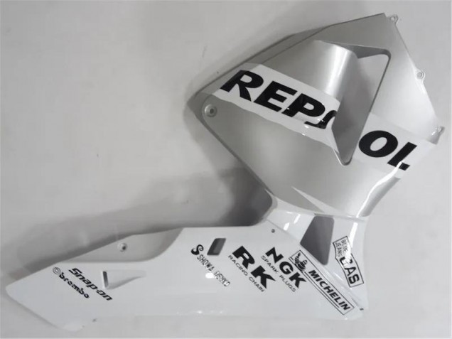 Prata Branco Preto Repsol Carenagem Moto CBR 600RR 05-06