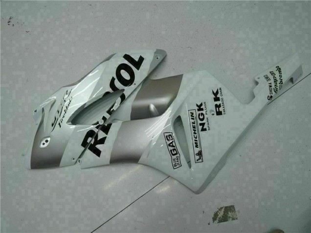 Prata Branco Repsol Carroçaria Moto CBR 1000RR 04-05 Prata Branco Repsol Carroçaria Moto CBR 1000RR 04-05