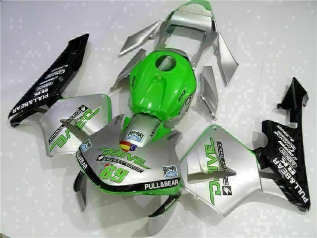 Prata Carenagem Moto CBR 600RR 03-04