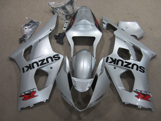 Prata Carenagem Moto GSXR 1000 K3 03-04