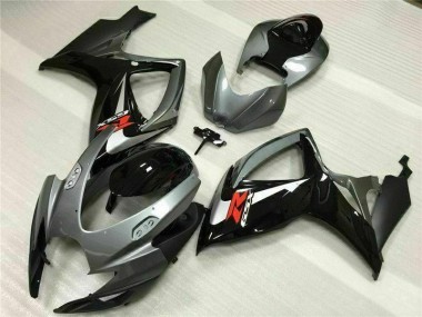 Prata Cinzento Abs Motocicleta Plástico GSXR 600 / 750 K6 06-07