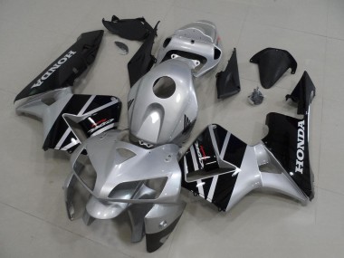 Prata Cinzento Carenagem Moto CBR 600RR 05-06