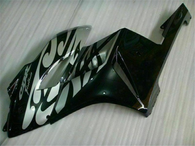 Prata Preto Carenagem Moto CBR 1000RR 04-05