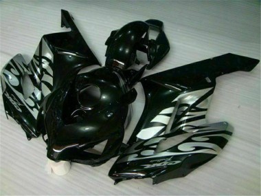 Prata Preto Carenagem Moto CBR 1000RR 04-05