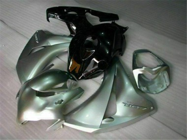 Prata Preto Carenagem Moto CBR 1000RR 08-11