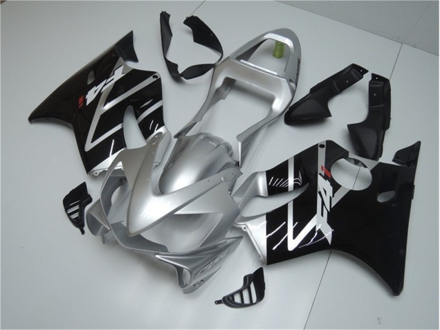 Prata Preto Carenagem Moto CBR 600 F4i 01-03