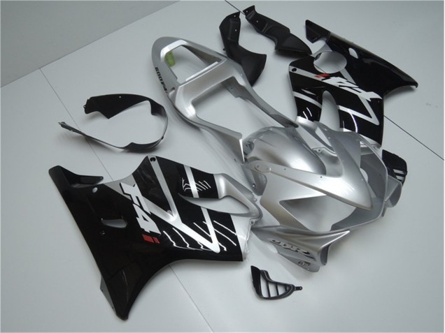 Prata Preto Carenagem Moto CBR 600 F4i 01-03
