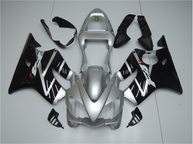 Prata Preto Carenagem Moto CBR 600 F4i 01-03