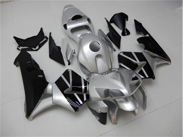 Prata Preto Carenagem Moto CBR 600RR 05-06