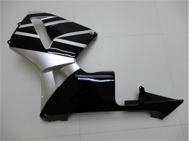 Prata Preto Carenagem Moto CBR 600RR 05-06
