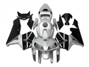 Prata Preto Carenagem Moto CBR 600RR 05-06