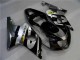 Prata Preto Carenagem Moto GSXR 1000 K1 00-02 Prata Preto Carenagem Moto GSXR 1000 K1 00-02