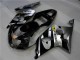 Prata Preto Carenagem Moto GSXR 1000 K1 00-02 Prata Preto Carenagem Moto GSXR 1000 K1 00-02