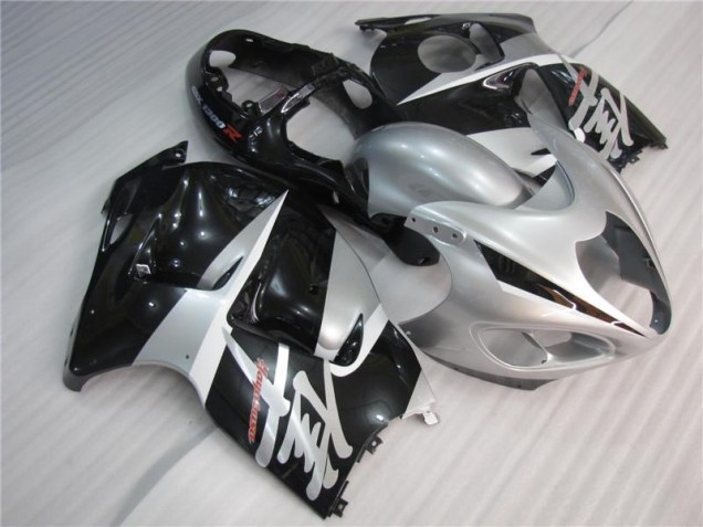 Prata Preto Carenagem Moto GSXR 1300 Hayabusa 96-07