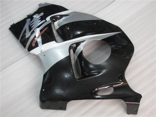 Prata Preto Carenagem Moto GSXR 1300 Hayabusa 96-07