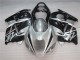Prata Preto Carenagem Moto GSXR 1300 Hayabusa 96-07