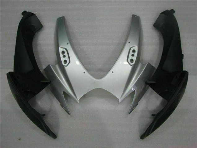 Prata Preto Carenagem Moto GSXR 600 / 750 K6 06-07 Prata Preto Carenagem Moto GSXR 600 / 750 K6 06-07