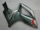 Prata Preto Carenagem Moto GSXR 600 / 750 K6 06-07 Prata Preto Carenagem Moto GSXR 600 / 750 K6 06-07