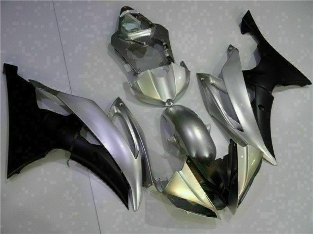 Prata Preto Carenagem Moto R6 08-16