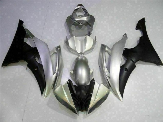 Prata Preto Carenagem Moto R6 08-16