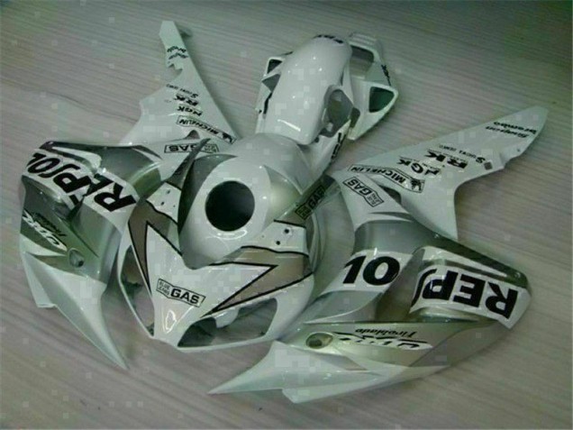 Prata Repsol Carenagem Moto & Plástico Moto CBR 1000RR 04-05 Prata Repsol Carenagem Moto & Plástico Moto CBR 1000RR 04-05
