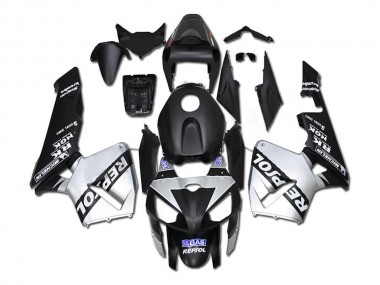 Prata Repsol Preto Carenagem Moto CBR 600RR 05-06