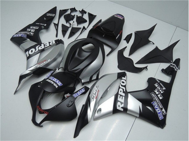 Prata Repsol Preto Carenagem Moto CBR 600RR 07-08